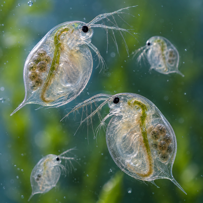 Live Daphnia Culture – Natural Fish Food & Starter Colony
